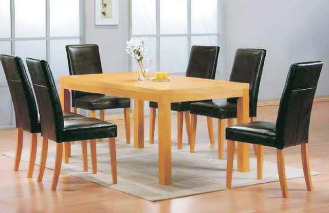 Vogue Large Table & 6 Chairs - Click Image to Close
